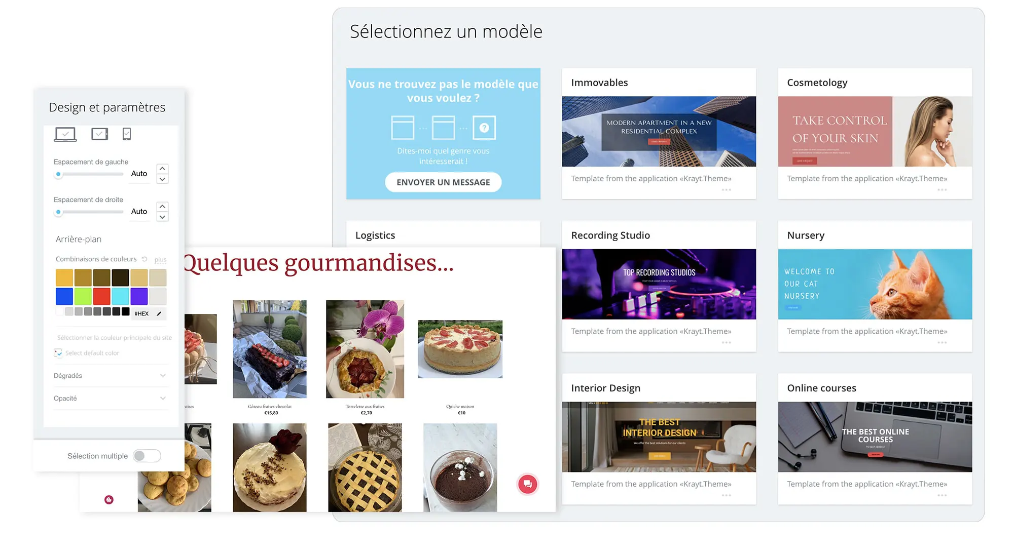 Sites et boutiques