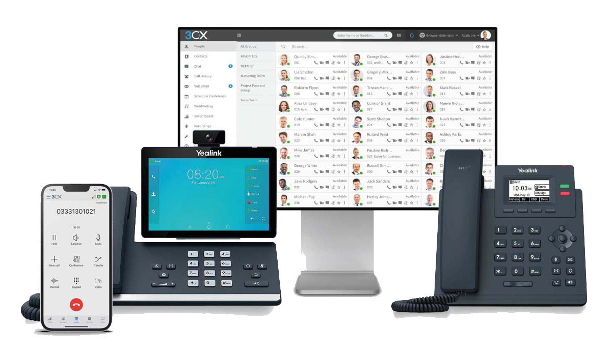 3CX Maroc – Solution de téléphonie IP AIO PROCESS