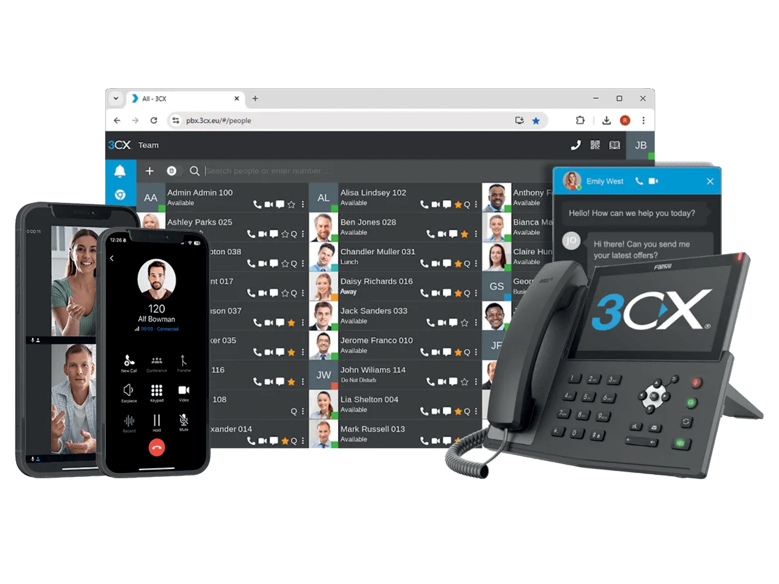 3CX Maroc – Solution de téléphonie IP AIO PROCESS